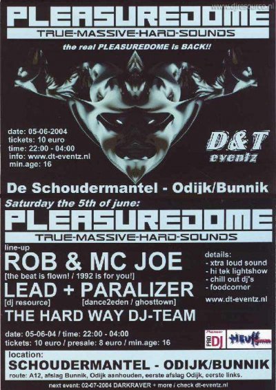 Our MEMBERS can Enlarge : Flyer Pleasuredome