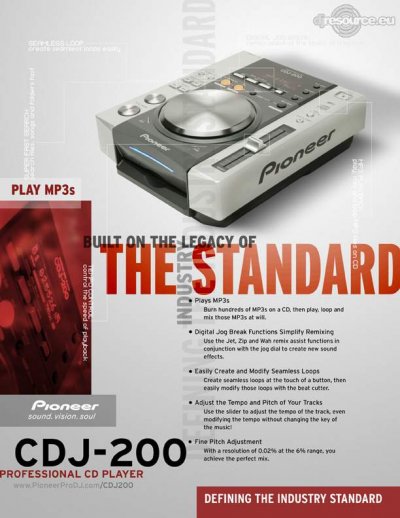 Our MEMBERS can Enlarge : USA advert : CDJ-200