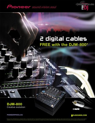Our MEMBERS can Enlarge : Pioneer DJM-800 Digital Cable