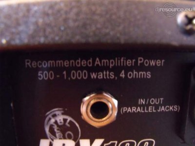 Our MEMBERS can Enlarge : JBL JRX 125 rear detail 1
