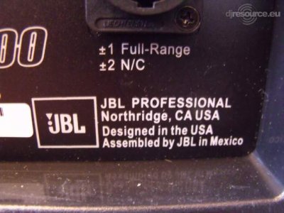 Our MEMBERS can Enlarge : JBL JRX 125 rear detail 2