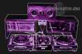 booth-purple-neon