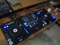 CDJ1000MK3-DJM800-Custom-LED-blue