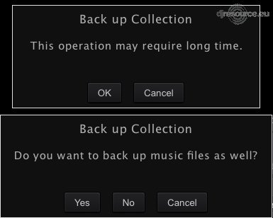 Rekordbox 3 backup warnings