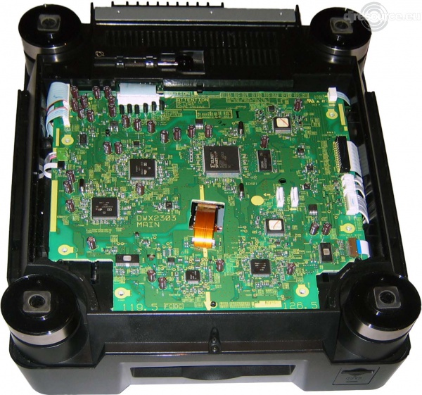 Pioneer CDJ-1000MK2 Inside - CPU Section