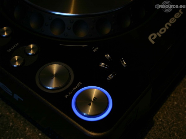 Pioneer CDJ-1000MK2 Blue Play LED