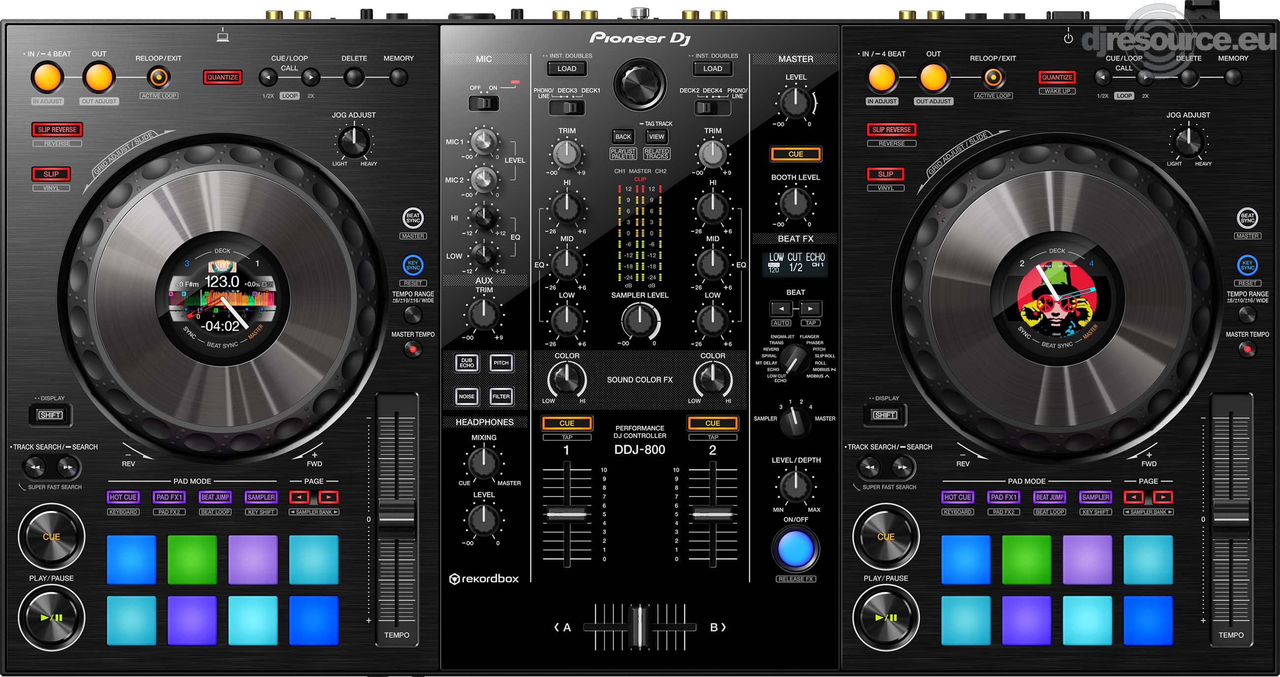 Pioneer DJ › DDJ-800 › Controller MIDI - Gearbase