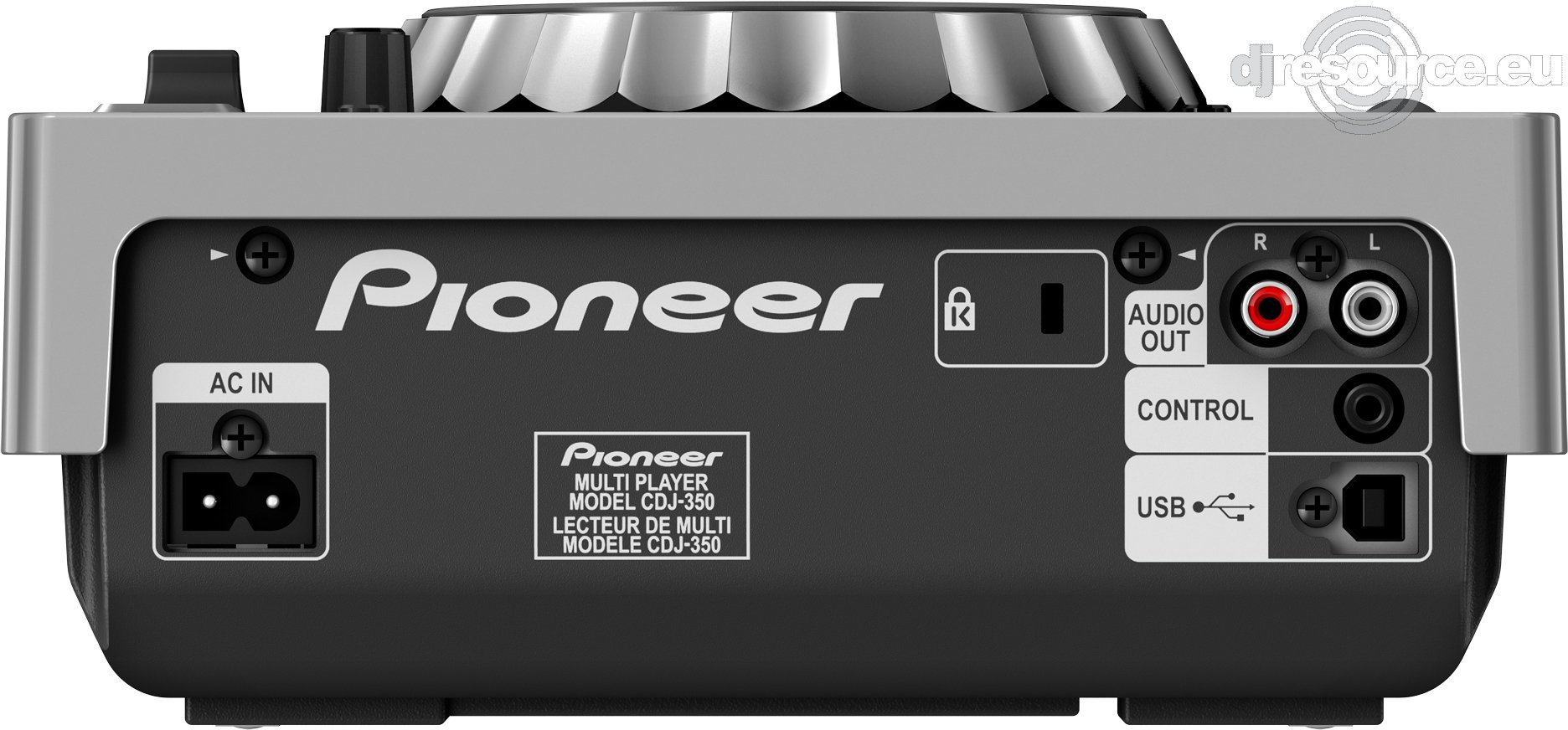 Pioneer DJ › CDJ-350-S › Player Tabletop - Gearbase | DJResource