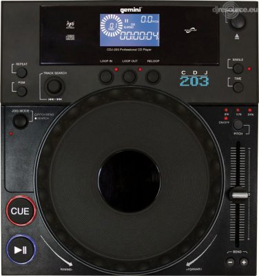 Our MEMBERS can Enlarge : Gemini CDJ-203 Player Tabletop