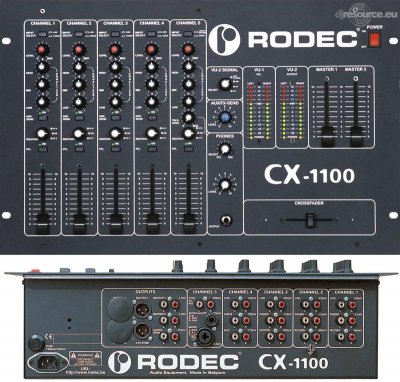 Our MEMBERS can Enlarge : Rodec CX-1100 Mixers