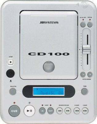 Our MEMBERS can Enlarge : JB-Systems CD 100 Player CD/MP3 Tabletop