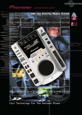 Our MEMBERS can Enlarge : Pioneer DJ DMP-555 Player Tabletop