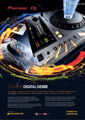 Our MEMBERS can Enlarge : Pioneer DJ CDJ-850 Player Tabletop
