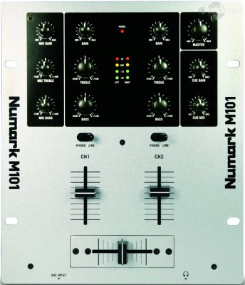 Our MEMBERS can Enlarge : Numark M101 SILVER Mixer