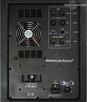 Our MEMBERS can Enlarge : American Audio PXW 18P Speakers (active)