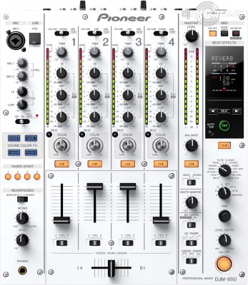 Our MEMBERS can Enlarge : Pioneer DJ DJM-850-W Mixer