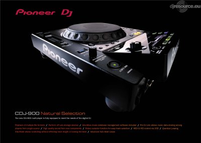 Our MEMBERS can Enlarge : Pioneer DJ CDJ-900 Player Tabletop