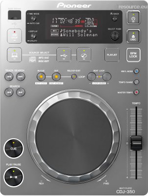 Our MEMBERS can Enlarge : Pioneer DJ CDJ-350-S Player Tabletop