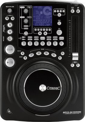 Our MEMBERS can Enlarge : Citronic MPCD-S6 ULTIMA Player CD/MP3 Tabletop