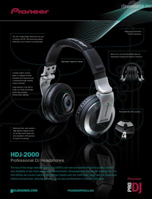Our MEMBERS can Enlarge : Pioneer DJ HDJ-2000 Headphones