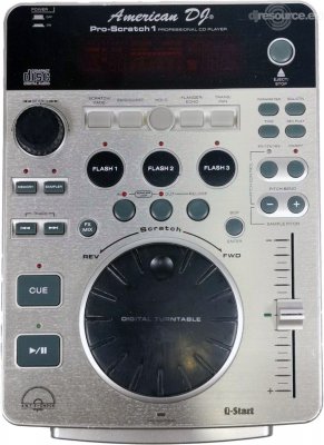Our MEMBERS can Enlarge : American Audio PRO-SCRATCH 1 Player Tabletop