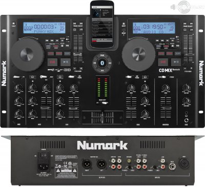 Our MEMBERS can Enlarge : Numark CDMIX BLEUTOOTH All-in-One System