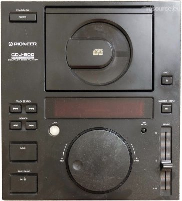 Our MEMBERS can Enlarge : Pioneer DJ CDJ-500 Player Tabletop