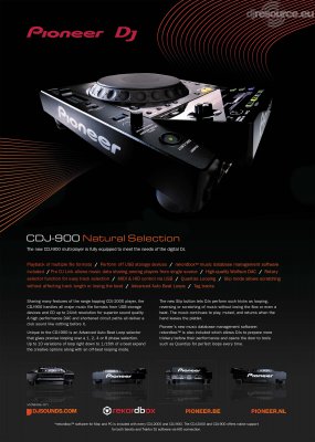 Our MEMBERS can Enlarge : Pioneer DJ CDJ-900 Player Tabletop