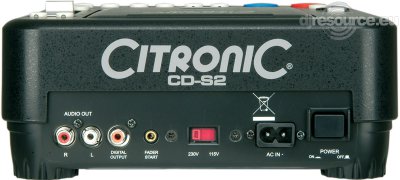 Our MEMBERS can Enlarge : Citronic CD-S2 Player Tabletop