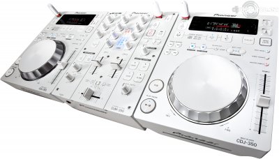 Our MEMBERS can Enlarge : Pioneer DJ CDJ-350-W Player Tabletop