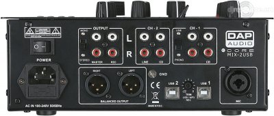 Our MEMBERS can Enlarge : DAP Audio CORE MIX-2 USB Mixer
