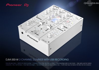 Our MEMBERS can Enlarge : Pioneer DJ DJM-350-W Mixer