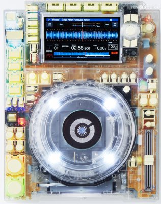 Our MEMBERS can Enlarge : Pioneer CDJ-2000NXS2 TRANSPARENT Player Tabletop