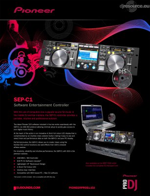 Our MEMBERS can Enlarge : Pioneer DJ SEP-C1 Controller MIDI