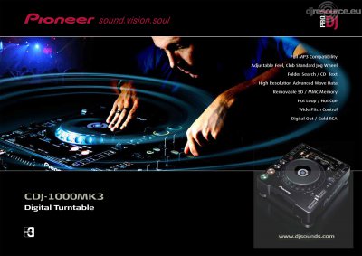 Our MEMBERS can Enlarge : Pioneer DJ CDJ-1000MK3 Player Tabletop