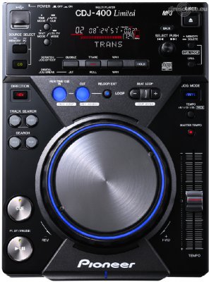 Our MEMBERS can Enlarge : Pioneer DJ CDJ-400-K LTD Player Tabletop