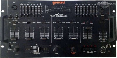 Our MEMBERS can Enlarge : Gemini PMX-2001 Mixer