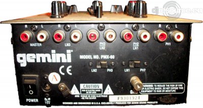 Our MEMBERS can Enlarge : Gemini PMX-60 Mixer