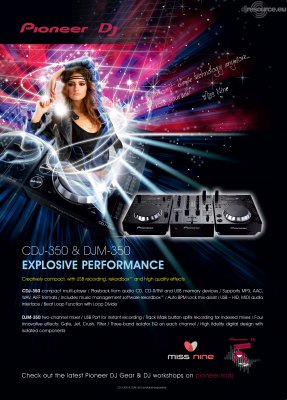 Our MEMBERS can Enlarge : Pioneer DJ CDJ-350 Player Tabletop