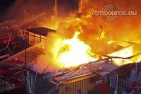 Brand verwoest Beachclub BLM9