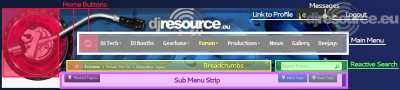 Our MEMBERS can Enlarge : DJResource New 2018 menu
