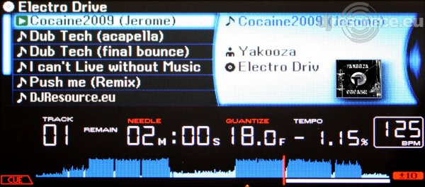 Display Pioneer CDJ-2000 (Photo)