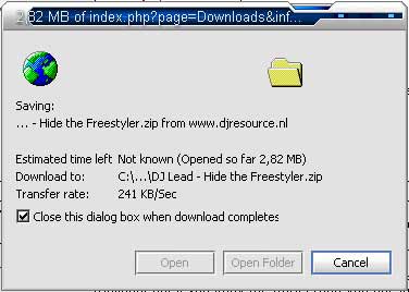 This is my maximun download speed from our site