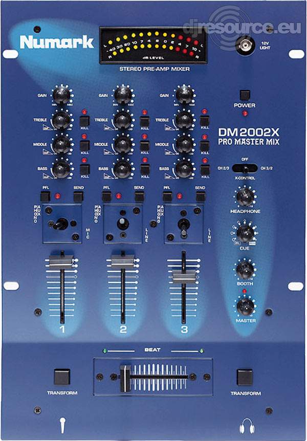 Numark › DM 2002X › Mixer - Gearbase | DJResource