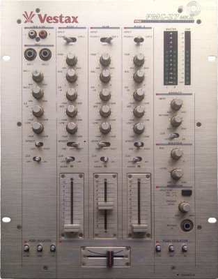 Vestax pmc-27 mkII Mixer