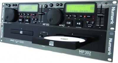 Numark MP 302 II Player Rackmount