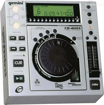 Gemini CD-400X Player Tabletop