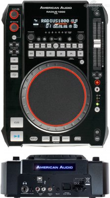 American Audio RADIUS 1000 Player Tabletop