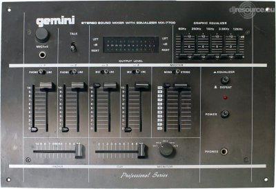 Gemini MX-7700 Incomplete