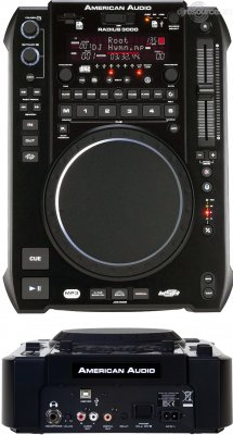 American Audio RADIUS 3000 Player Tabletop